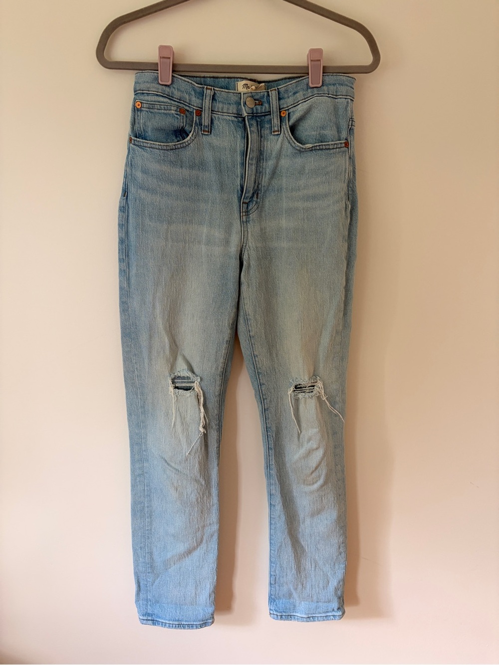 Madewell High-Rise Slim Crop BoyJeans
